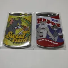 トムとジェリー 缶バッチ 2個セット
