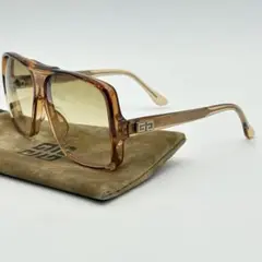 GIVENCHY ヴィンテージ ジバンシー オールド ティアドロップ 茶