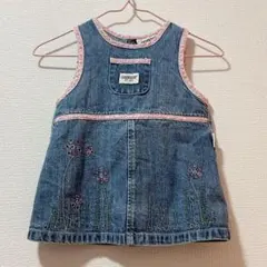 OSH KOSH デニムジャンバースカート 70cm ワンピース オシュコシュのサムネイル