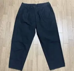 kolor カラー　テーパードパンツ　チノパン アンクル　九分丈 ブラック