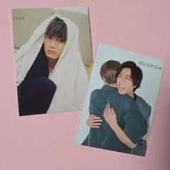 Myojo ちっこい版 厚紙【 髙地優吾くん⇔向井康二くん&阿部亮平くん 】