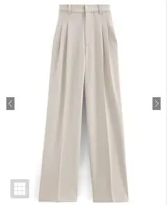 タックセンタープレスストレートワイドパンツ[ai36]