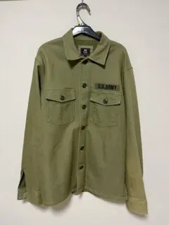 ビームスハート　メンズ コットンブレンド ミリタリーテイストジャケット