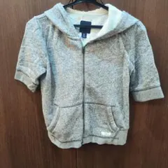 GapKids グレー 半袖パーカー XL