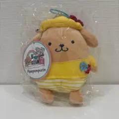 新品未開封 グアム ぬいぐるみ ポムポムプリン 海外 外国 日焼け サンリオ