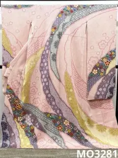 総絞り 振袖 豪華 金彩 紋意匠 身丈169cm 撥水加工済 MO1186 - メルカリ