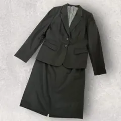 【Miss JUNKO】美品 セットアップ スカート スーツ リクルート 大きめ