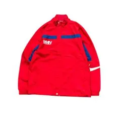 7LA1 NIKE 00’s トラックジャケット　ジャージ　赤　L 古着