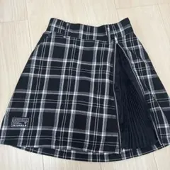 LOVE TOXIC チェック柄プリーツスカート 150cm