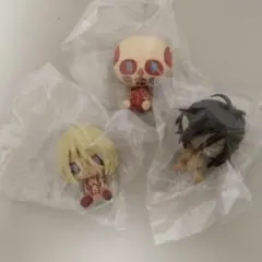 一番くじ　進撃の巨人　I賞ちょこのっこフィギュア~巨人ver.~ ３種セミコンプ