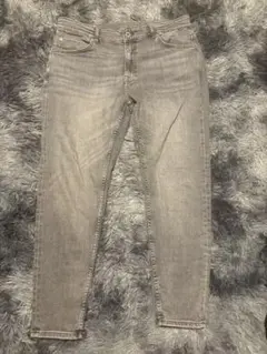 美品【ZARA】クロップド丈スキニーフィットジーンズW36