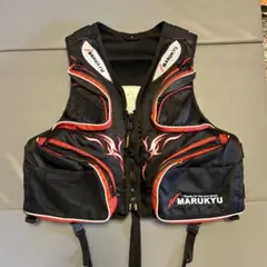 MARUKYU フィッシングベスト ブラックのみ販売 MARUKYU フィッシングベスト 黒