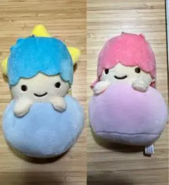 LTS052 キキララ ぬいぐるみ サンリオ リトルツインスターズ セット