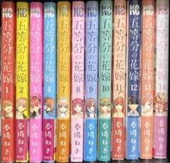 五等分の花嫁 1巻 春場ねぎ 初版　帯付き 希少初版☆五等分の花嫁 1巻☆初版帯付き☆第1刷☆春場ねぎ☆講談社