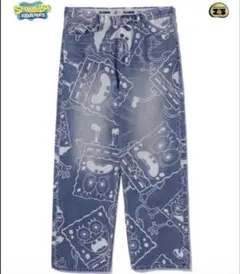 XLARGE スポンジボブ デニムパンツのサムネイル