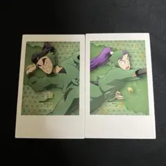 忍たま乱太郎　体験展 ポラショット 潮江文次郎　立花仙蔵　２枚セット