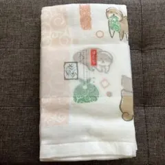 日本製 ガーゼたおる 柴犬柄