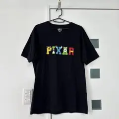 美品　UNIQLO UT PIXAR Tシャツ 黒　ピクサー　PIXARグッズ