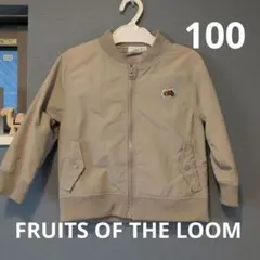 FRUITS OF THE LOOM グレー ジャケット 100