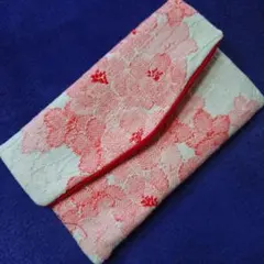 袱紗　御朱印帳入れ　マルチケース　ハンドメイド　帯リメイク