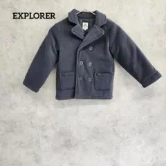 マザウェイズ　EXPLORER ネイビー　ピーコート　120cmのサムネイル