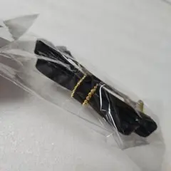黒リボン型ヘアクリップ