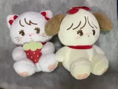 mikko ぬいぐるみ　BIG いちご　ムース　スフレ