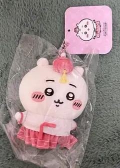 ちいかわ 韓国オリジナル韓服マスコット ぬいぐるみキーリング ちい