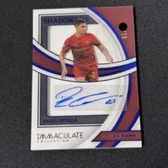 PANINI IMMACULATE DYBALA auto /10