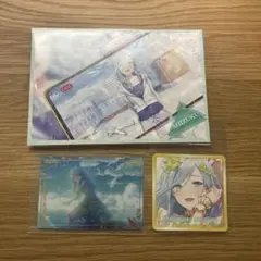 日野森雫 ウエハースカード ステッカー アニメイト特典