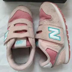 New Balance スニーカー ピンク 373 14.0 記名なし