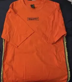 Sequence 半袖Tシャツ オレンジ Mサイズ