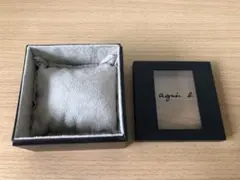 agnès b. 時計　空き箱　透明窓付き