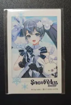 初音ミク 雪ミク 2025 チェキプリント tokki