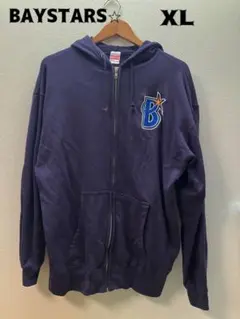 BAYSTARS ネイビーパーカー
