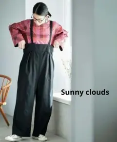 【Sunny clouds】サニークラウズ＊ちょっとだけオーバーオール＊美品◎