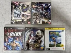 PS3 ゲーム 5本セット ガンダム無双 他