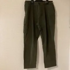 無印良品 オリーブグリーン カジュアルパンツ XL
