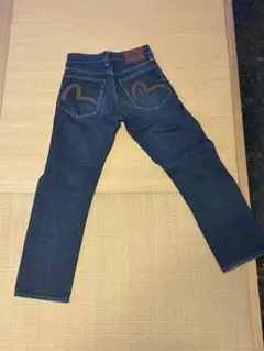 EVISU No.2 ストレートデニム ピンクペイント 31x35 - メルカリ
