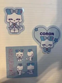 ME:EYE'S CORON ステッカー 3種セット