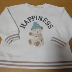 ベビー服　トレーナー　95cm　トップス　くま