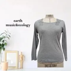 zk761【M】earth music&ecology Tシャツ/カットソー