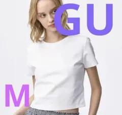 【GU】ドライミニT⚫︎ホワイト⚫︎Mのサムネイル