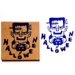H1119.消しゴムはんこ(スタンプ)フランケンシュタイン3 Halloween