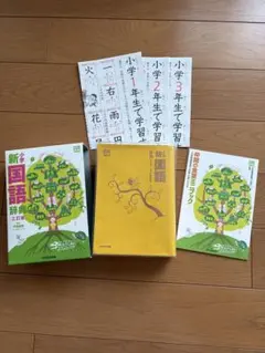 新国語辞典 三訂版 小学生 辞書　カバーに少し難のサムネイル
