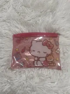 ハローキティ 透明ポーチ