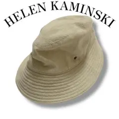 HELEN KAMINSKI コーデュロイ バケットハット ベージュ M