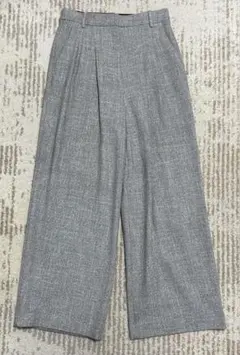 H&M サマーツイードワイドパンツ