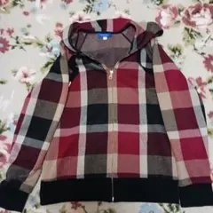 BLUE LABEL CRESTBRIDGE チェックパーカー 38