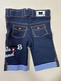 ダブルビー ミキハウス デニム風 レギンス　スパッツ